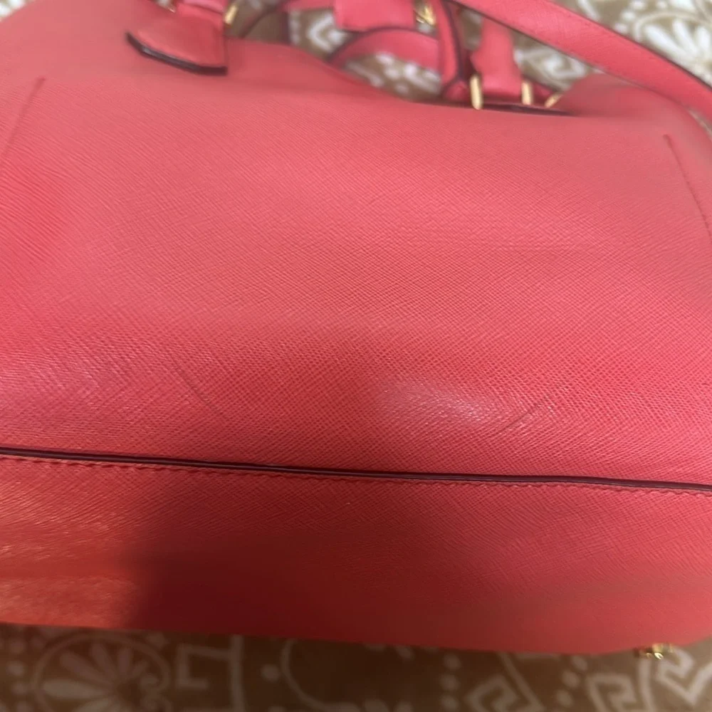 Michael Kors Greenwich Large Tote Grab Bag Watermelon/Luggage/Tote/Crossbody